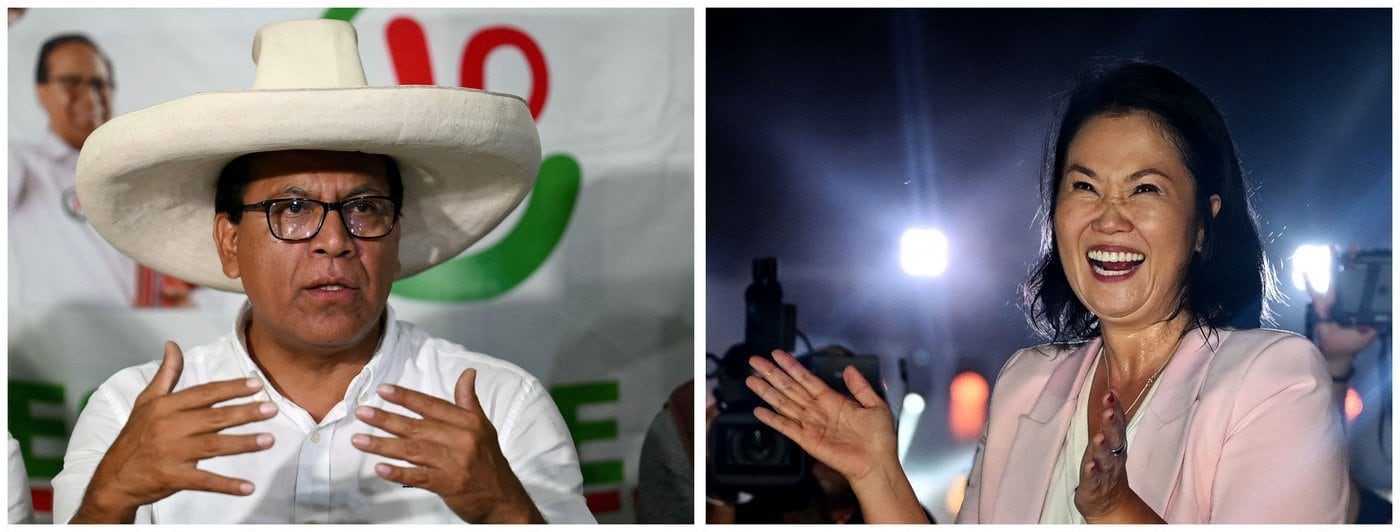 Keiko Fujimori gana segunda vuelta presidencial en Perú derrotando a Roberto Sánchez