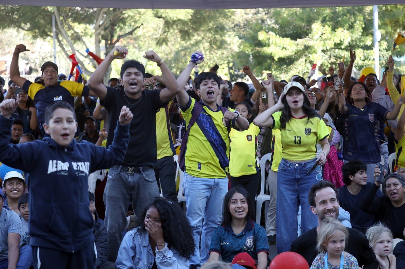 Militares y exseleccionados celebran el histórico triunfo de Ecuador ante Alemania en redes sociales