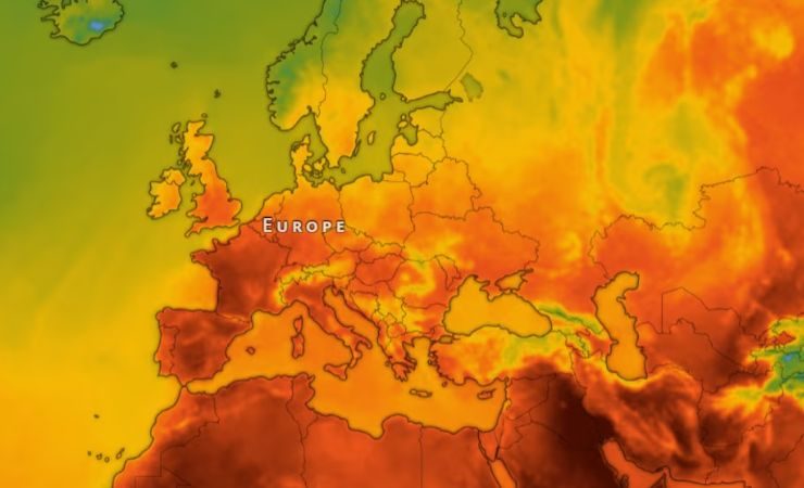 Europa activa alertas rojas en seis naciones ante la peor ola de calor histórica