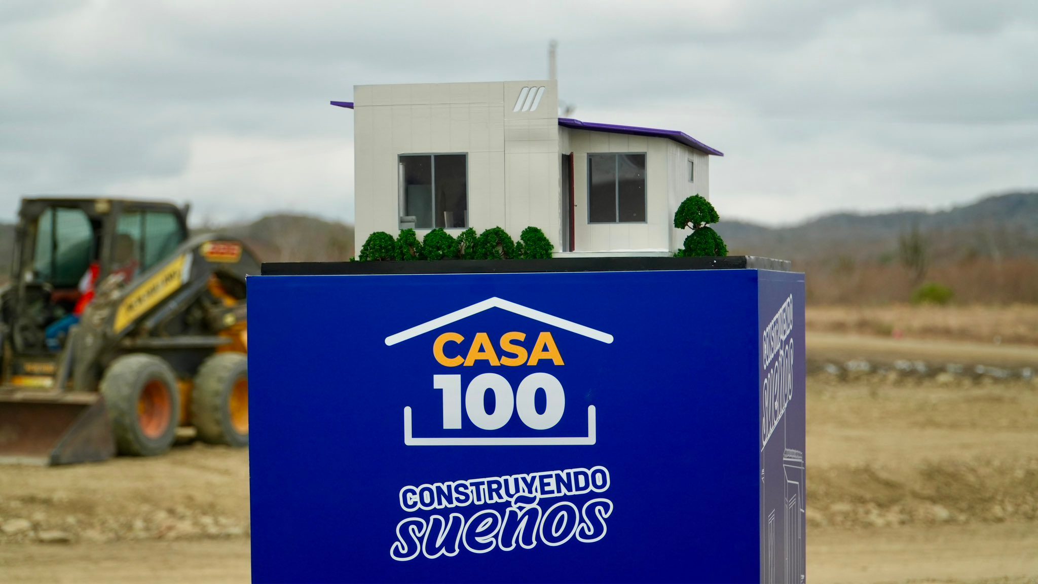 Gobierno avanza construcción de 39 viviendas Casa 100 en Colonche para fortalecer el bienestar social