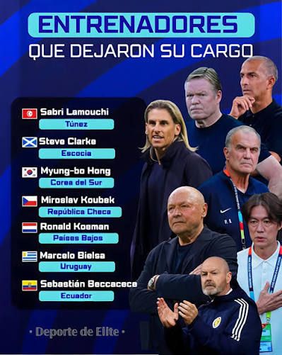 El Mundial 2026 deja a 16 entrenadores sin empleo tras torneo
