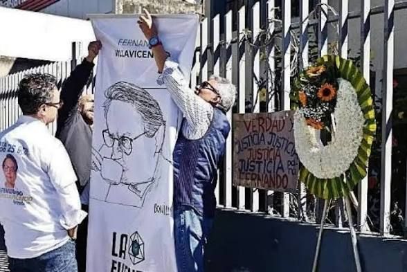 Homenaje a Villavicencio: Justicia avanza contra autores intelectuales