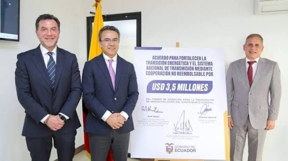 Gobierno impulsa reforma eléctrica con USD 3,5 millones del Banco Mundial