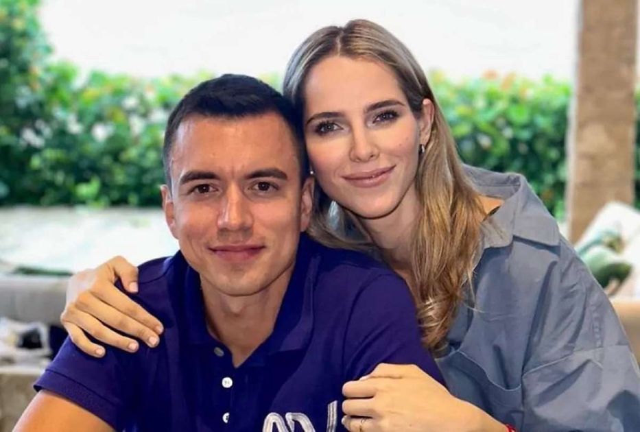 Daniel Noboa celebra el cumpleaños de su esposa con un mensaje que refuerza la imagen familiar del gobierno