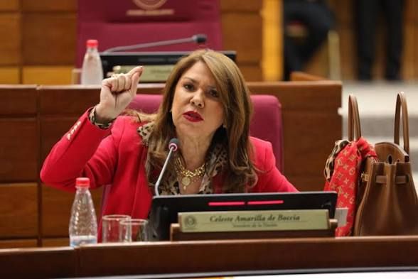 Celeste Amarilla anuncia su candidatura presidencial para 2028