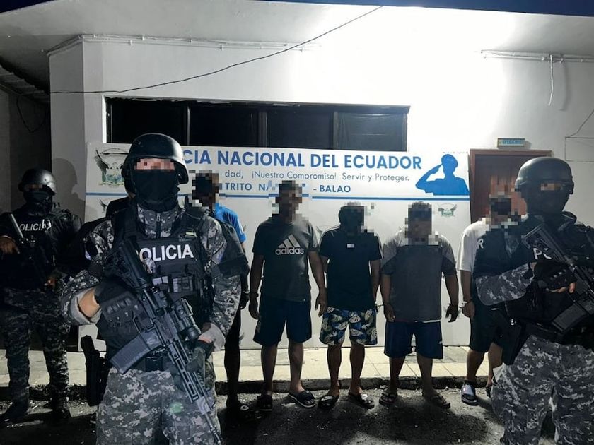 Capturan a cinco presuntos asesinos de menor en Puerto Balao