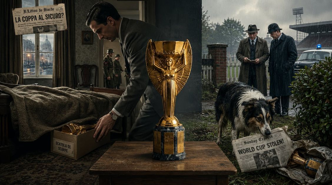 La historia secreta de la Copa Mundial: robos, guerra y un perro héroe