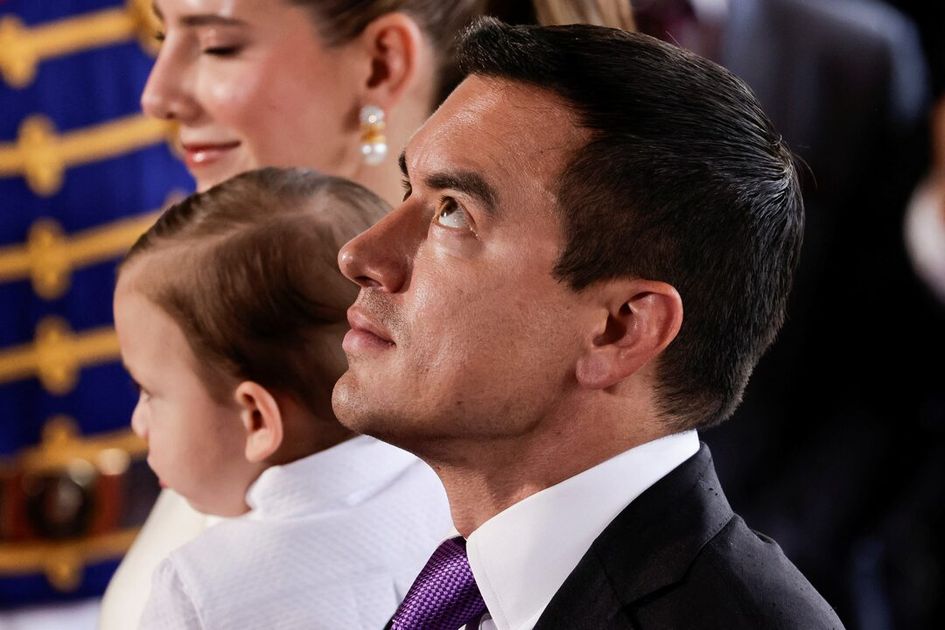 Noboa: Recibimos un Ecuador quebrado con solo USD 100 millones en caja y récord de asesinatos