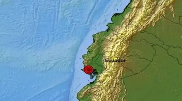 Sismo de magnitud 5.3 sacude la costa ecuatoriana sin reportes de daños mayores