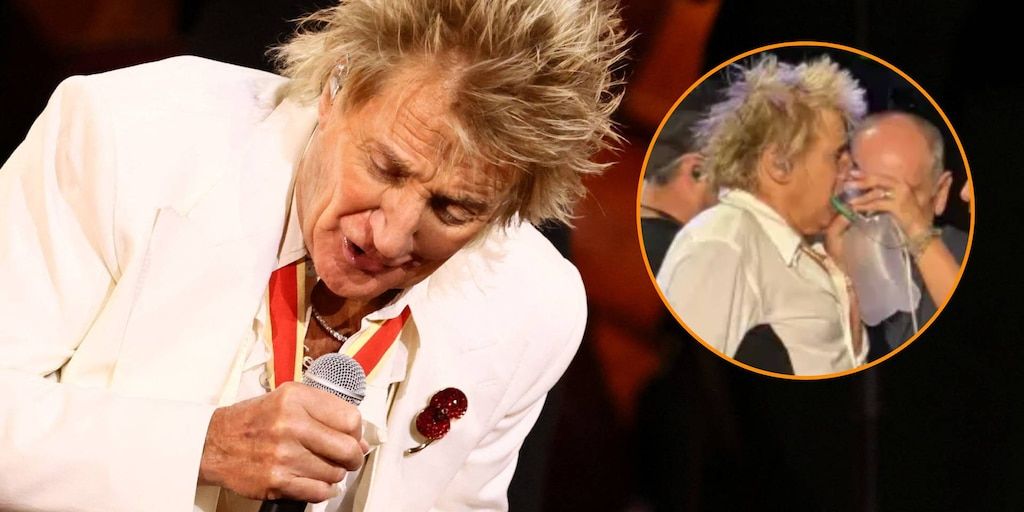 Rod Stewart requirió oxígeno por un breve desmayo en concierto pero logró culminar el espectáculo