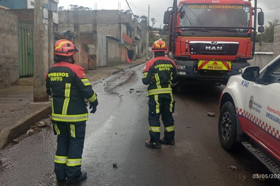 Quito Sur bajo alerta por desbordamiento de ríos tras lluvias