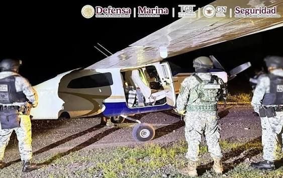 Policía interviene avioneta que despegó de vía rural en Taura para evitar fuga criminal