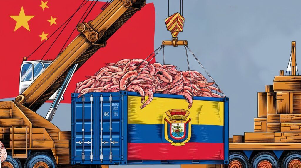 Ecuador y China: exportaciones no petroleras suben 28% en dos años