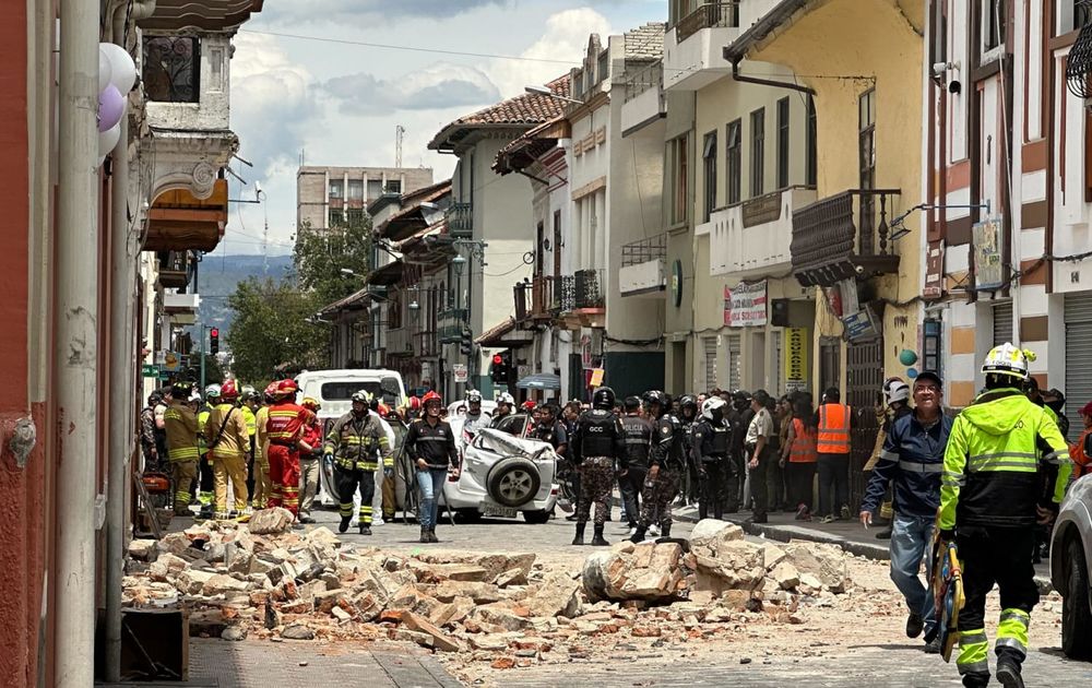 Terremoto de 6.8 grados se siente en Ecuador, sin reporte de daños