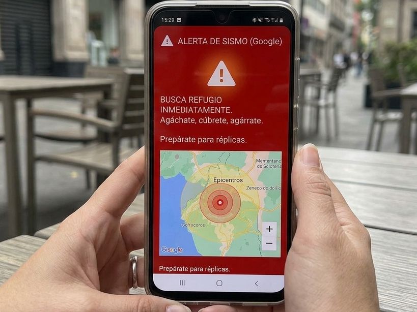 Por qué falló la alerta sísmica de Google al público general tras los recientes movimientos telúricos