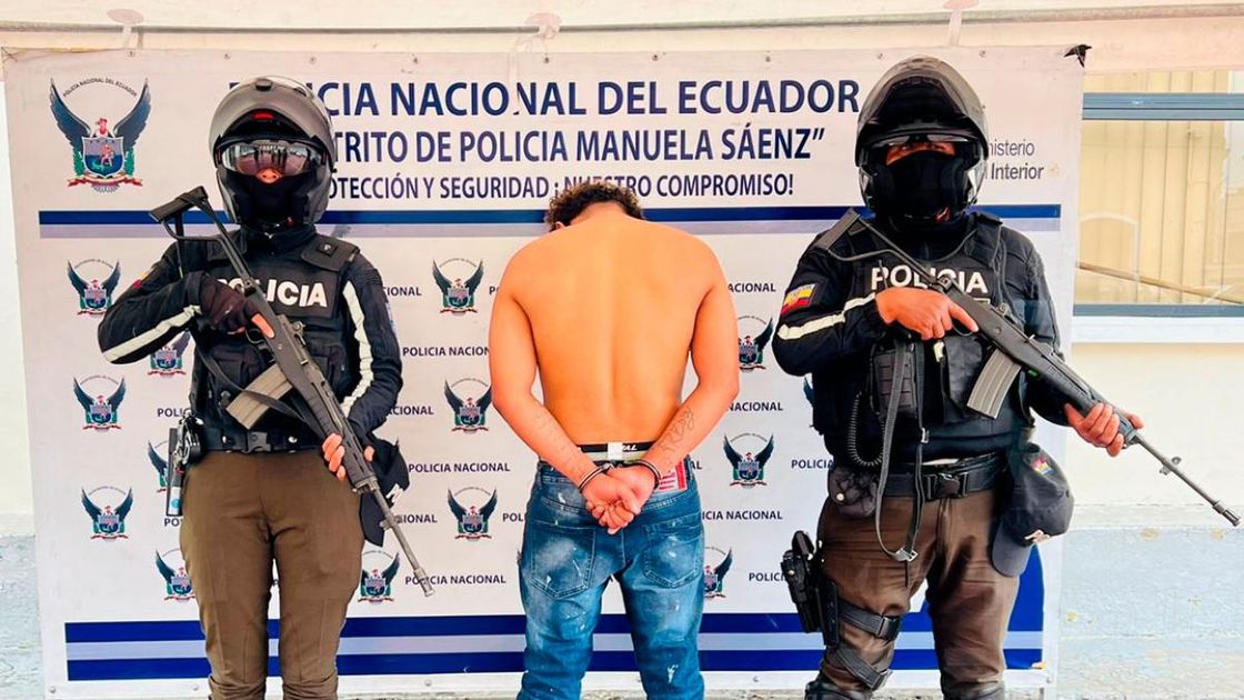 Fuerzas del Estado desarticulan célula de Los Lobos en el Centro Histórico de Quito