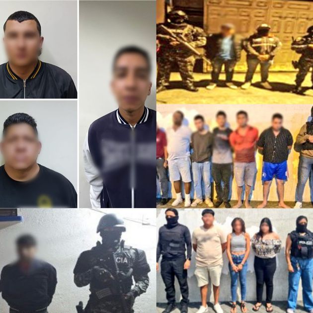 Policía Nacional desarticula redes de extorsión con arresto de 13 criminales en operativos simultáneos
