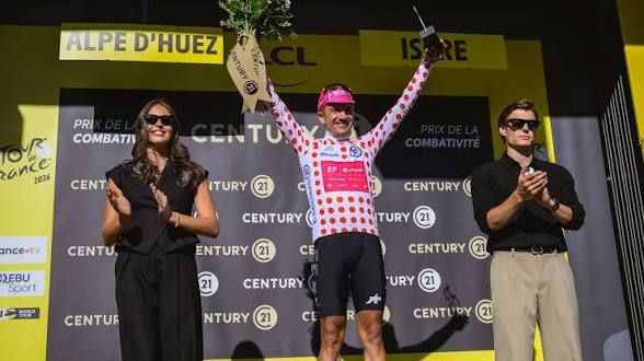 Richard Carapaz cierra Tour de Francia 2026 con doble victoria