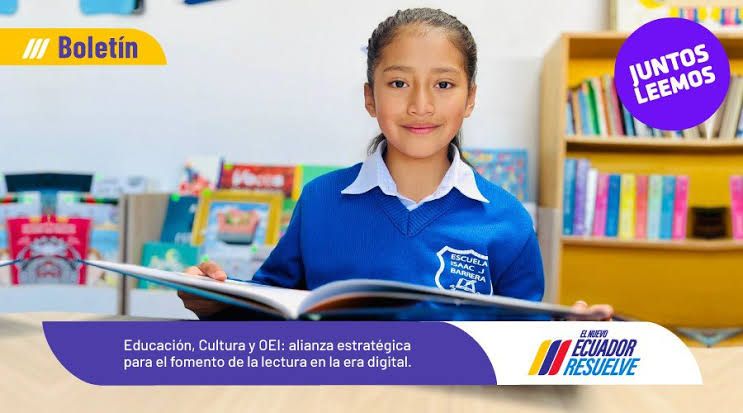 El Gobierno de Noboa impulsa la cultura lectora como pilar estratégico para la transformación social