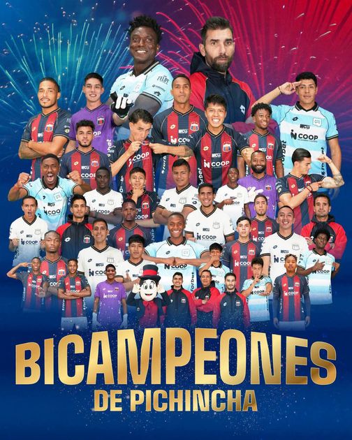Deportivo Quito es bicampeón de Pichincha y busca ascenso a Serie B