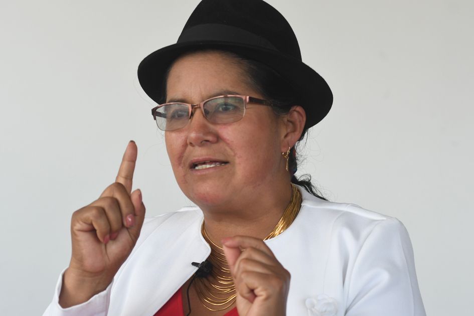 Lourdes Tibán retira apoyo a Luisa González y Pachakutik se aleja de la prefectura manabita