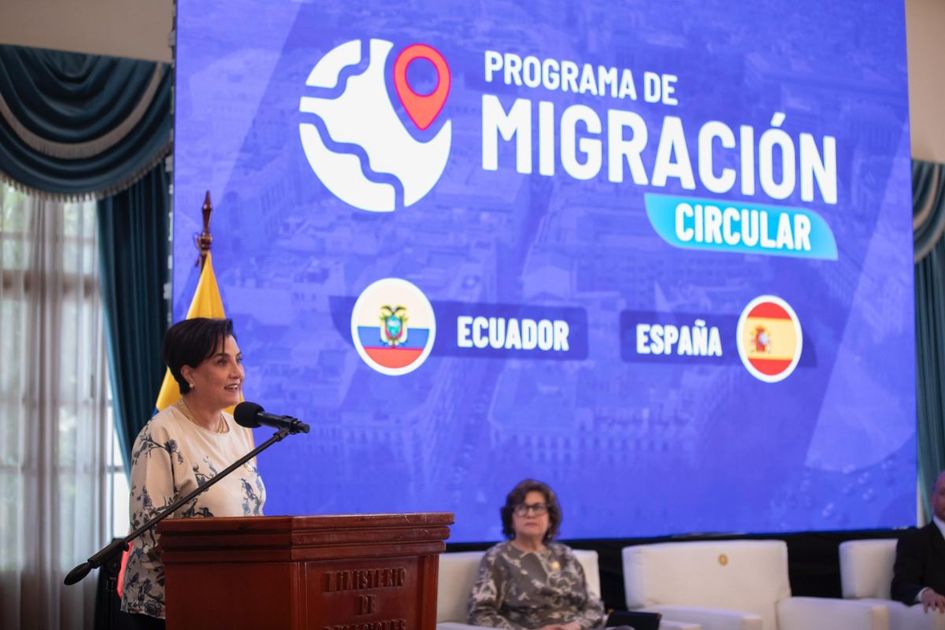 Programa de migración circular permite a 98 ecuatorianos trabajar legalmente en España por nueve meses