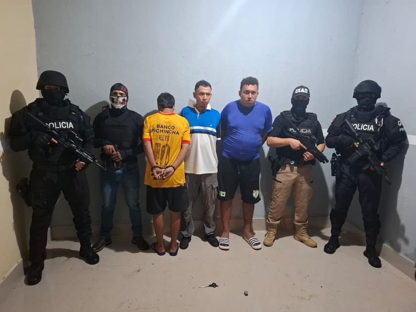 Policía Nacional desarticula célula de Los Choneros por extorsión en Los Ríos tras operativo conjunto