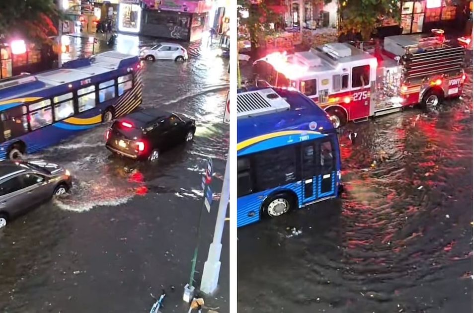 Alerta por inundaciones en Nueva York: lluvias amenazan Brooklyn, Queens y Manhattan