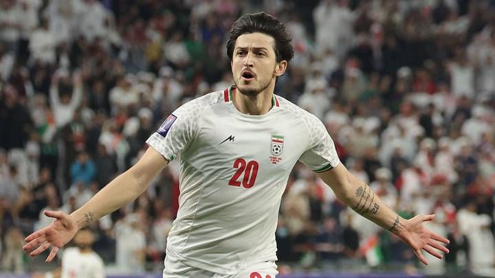 Sardar Azmoun, máximo goleador de Irán, queda fuera del Mundial 2026