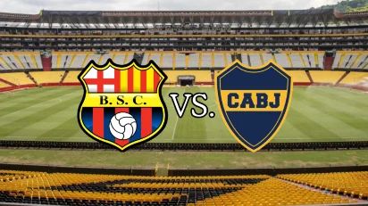 Barcelona SC enfrenta a Boca Juniors en la Libertadores