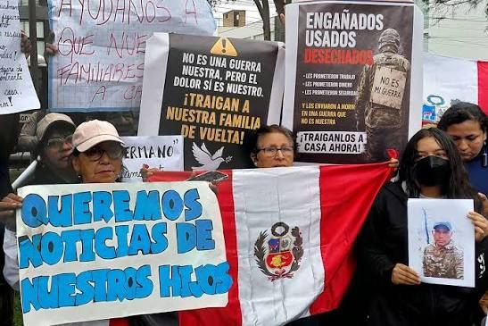 Gobierno peruano confirma 11 ciudadanos muertos y más de 100 desaparecidos en filas rusas