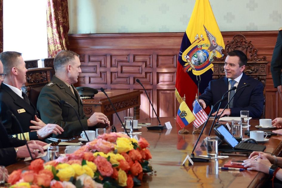 Gobierno de Noboa consolida alianza estratégica con EE.UU. para fortalecer seguridad regional en 2026