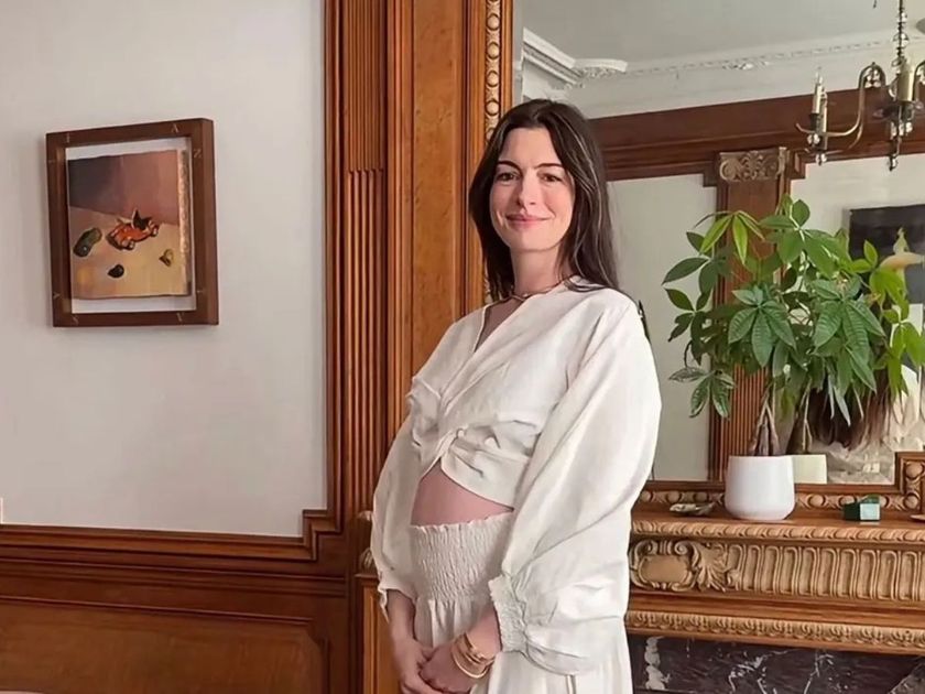 Anne Hathaway anuncia oficialmente su tercer embarazo