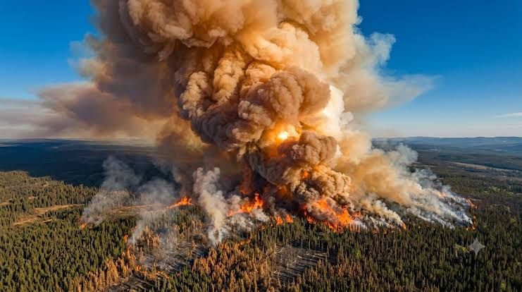 Canadá declara emergencia por más de 890 incendios y humo afecta a EE.UU.