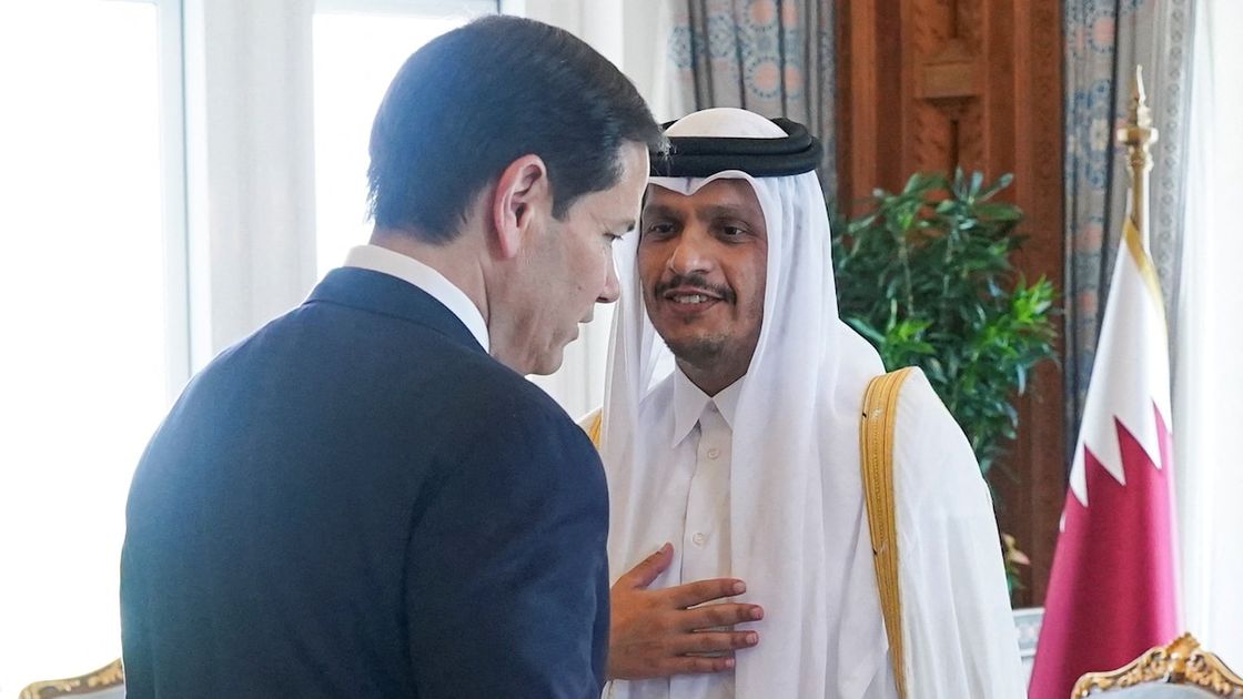 Rubio se reunió con el primer ministro de Qatar mientras EEUU aguarda respuesta de Irán