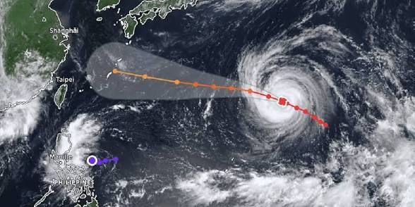 China emite alerta roja por tifón Dolphin: Miles evacuan zonas costeras