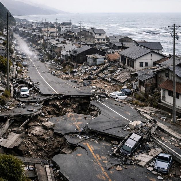 Terremoto de magnitud 6.9 sacude Japón sin dejar muertos ni alerta de tsunami