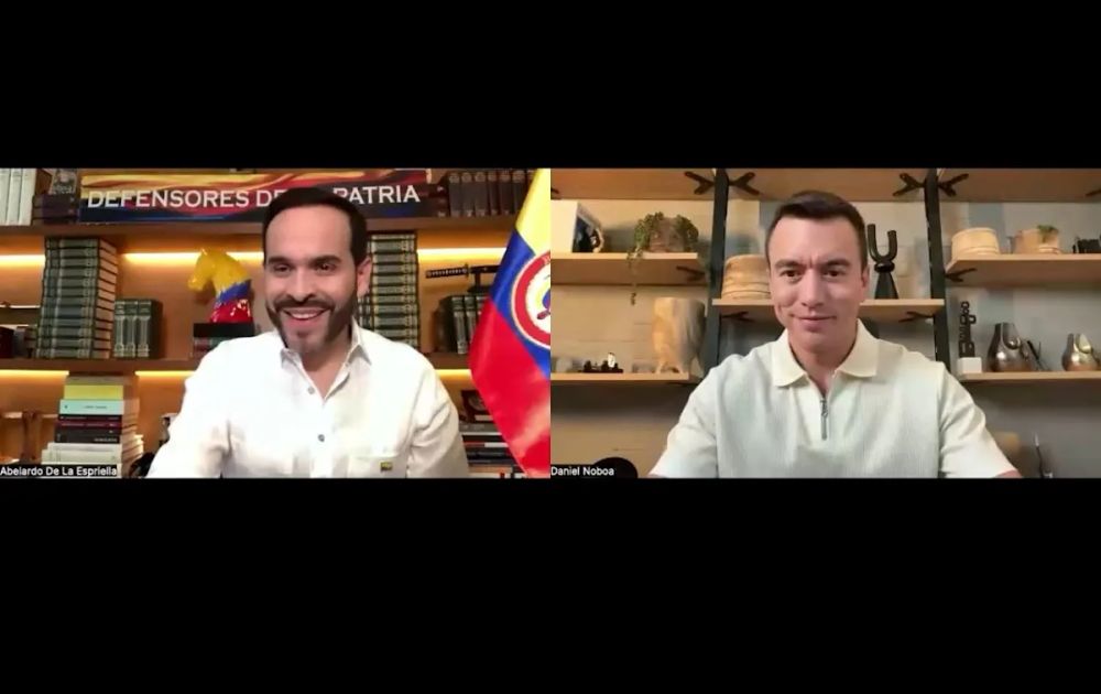 Noboa felicita a Abelardo de la Espriella y llama a cambio en Colombia