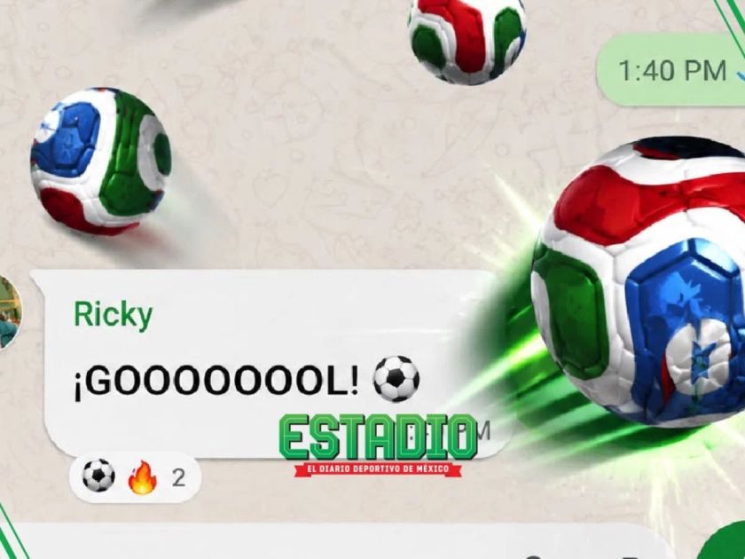 WhatsApp lanza emoji especial para la Copa Mundial de Fútbol 2026