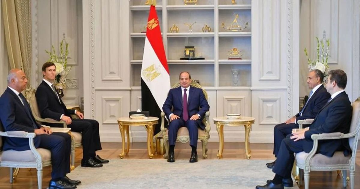 Jared Kushner se reúne con Hamas en Egipto para impulsar plan de paz en Gaza