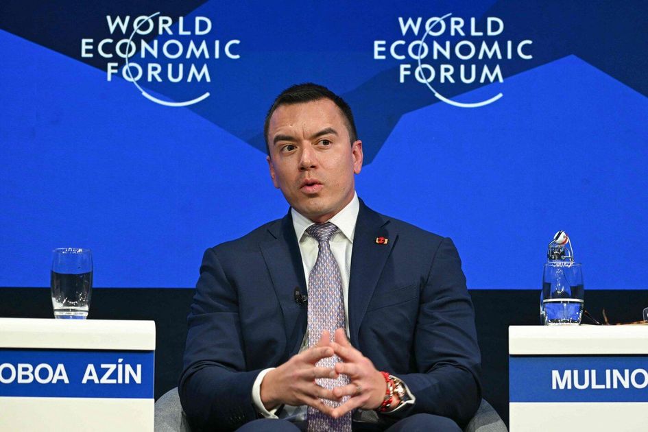 Noboa destaca estabilidad económica y retorno a mercados ante el BID