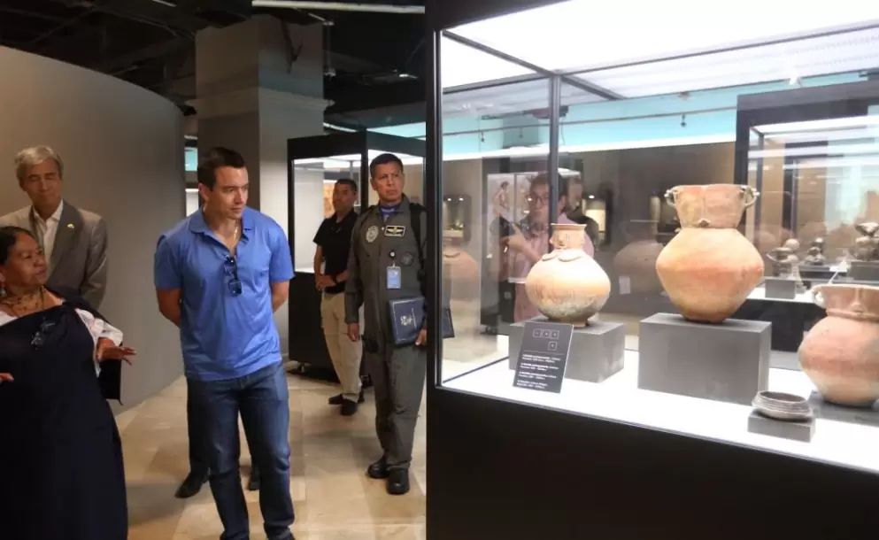 Gobierno de Noboa y Unesco lanzan ofensiva para frenar tráfico ilícito de bienes culturales