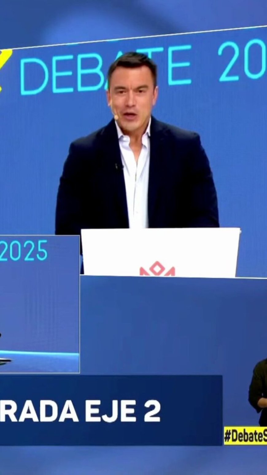 🔵 Daniel Noboa interpela a Luisa González por la moción de Luisa González de Ronny Aleaga, prófugo de la justicia, quien fue parte de la mafia de la venta de medicinas de los hospitales.