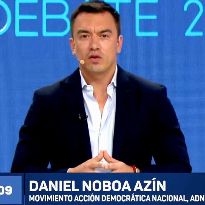 🔵 Daniel Noboa asegura que en su gobierno, se buscará cooperación internacional para garantizar seguridad en la región.