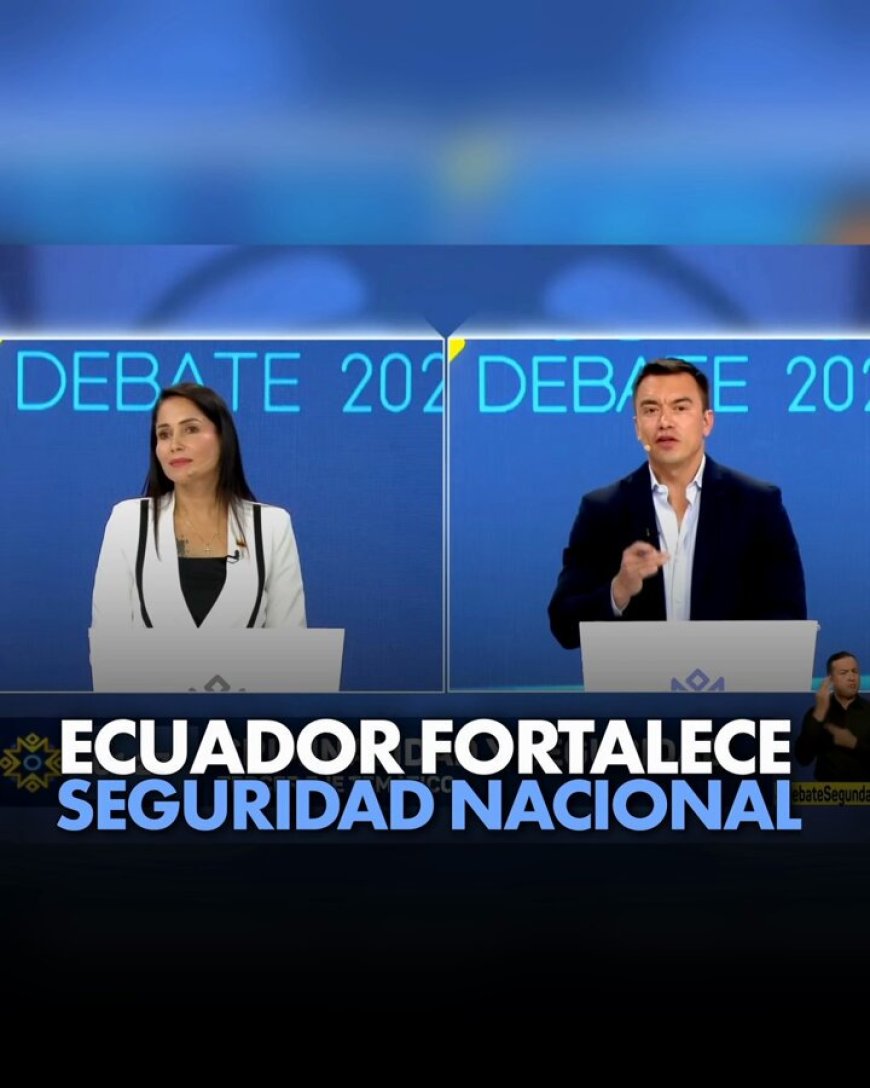 Daniel Noboa informa avances en seguridad, tecnología y educación tras 15 meses de mandato