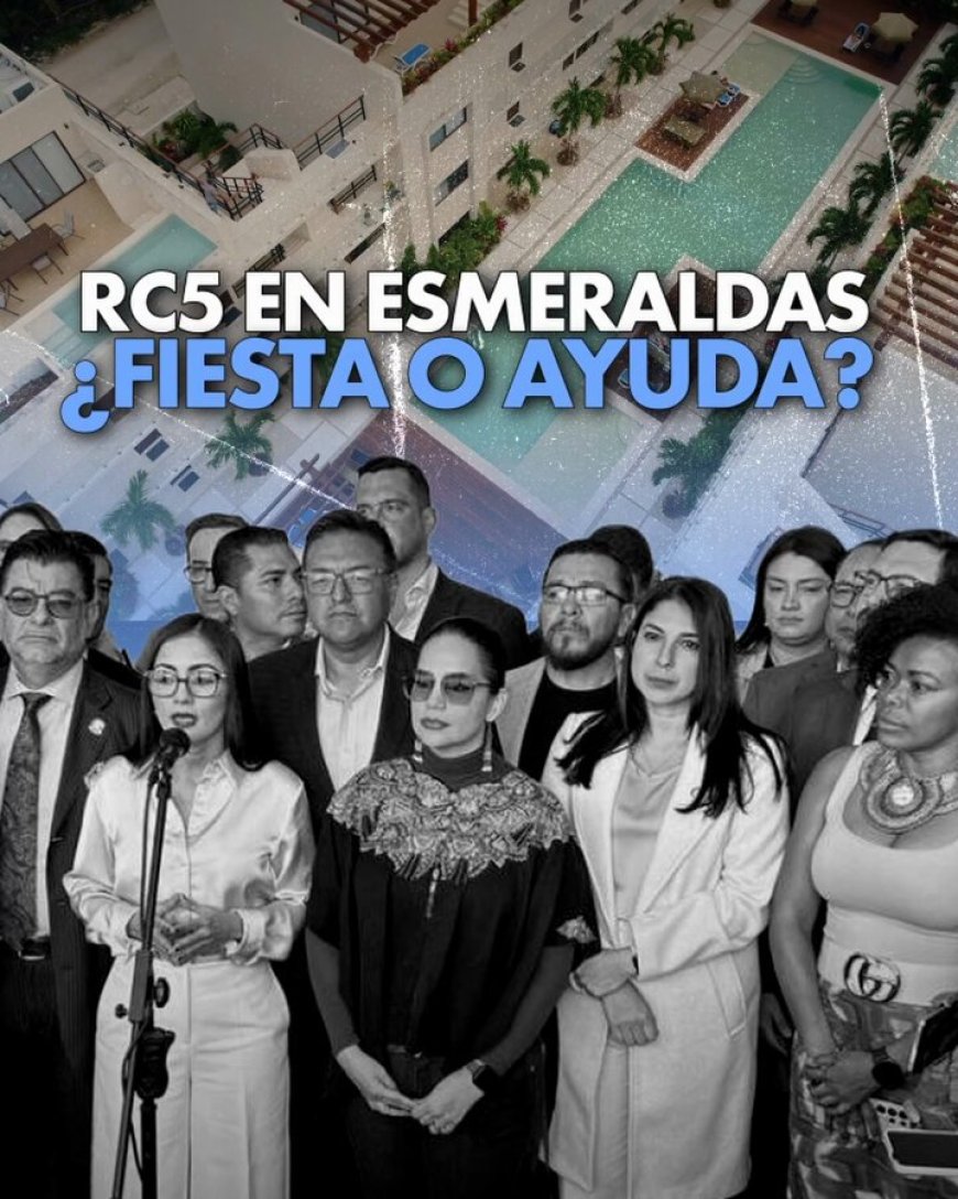 🔵 Asambleístas de la RC5 viajaron con dinero del Estado, pero en vez de ayudar, organizaron una celebración privada con lujos y alcohol.