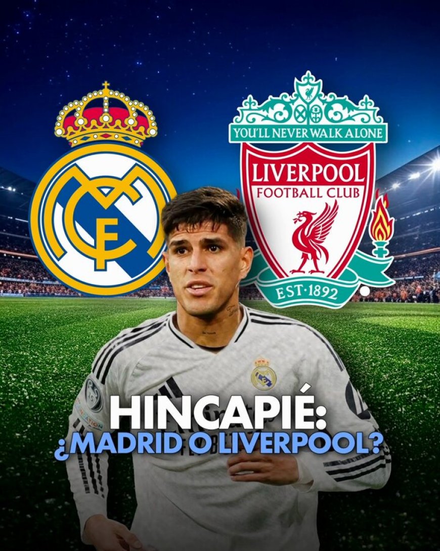 Piero Hincapié en la mira de Real Madrid y Liverpool