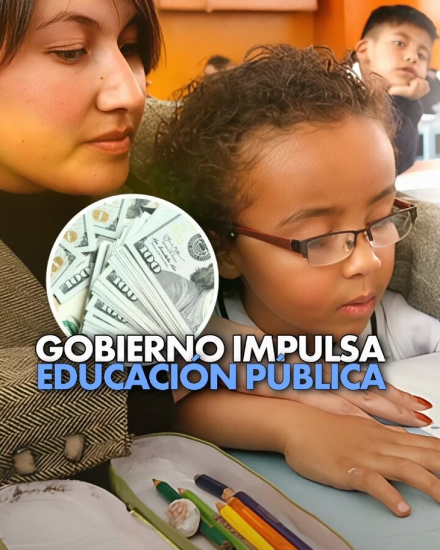 🔵 Más inversión en educación