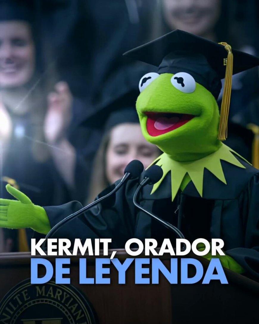 La Rana René dará discurso de graduación en la Universidad de Maryland