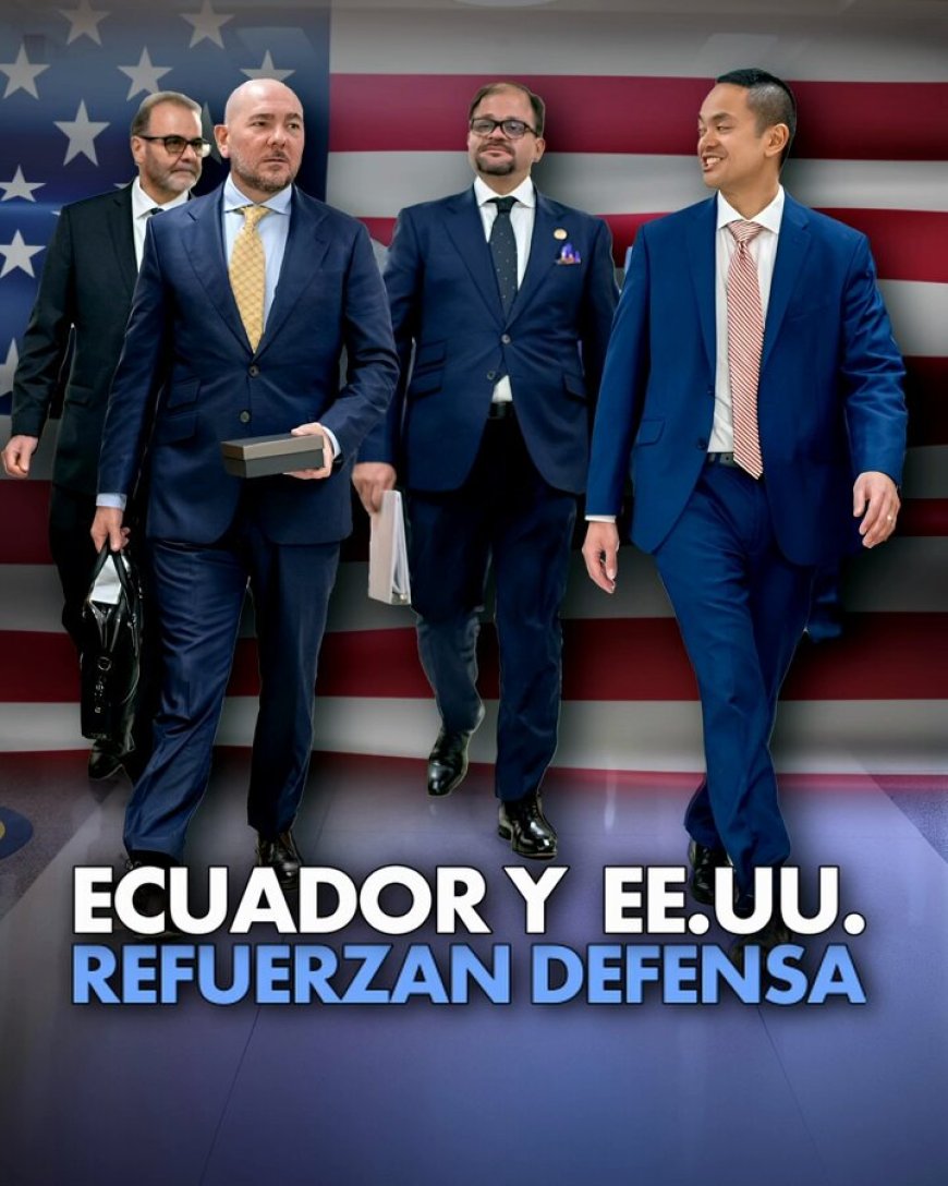 Estados Unidos respalda al Bloque de Seguridad de Ecuador | Cooperación contra el crimen transnacional